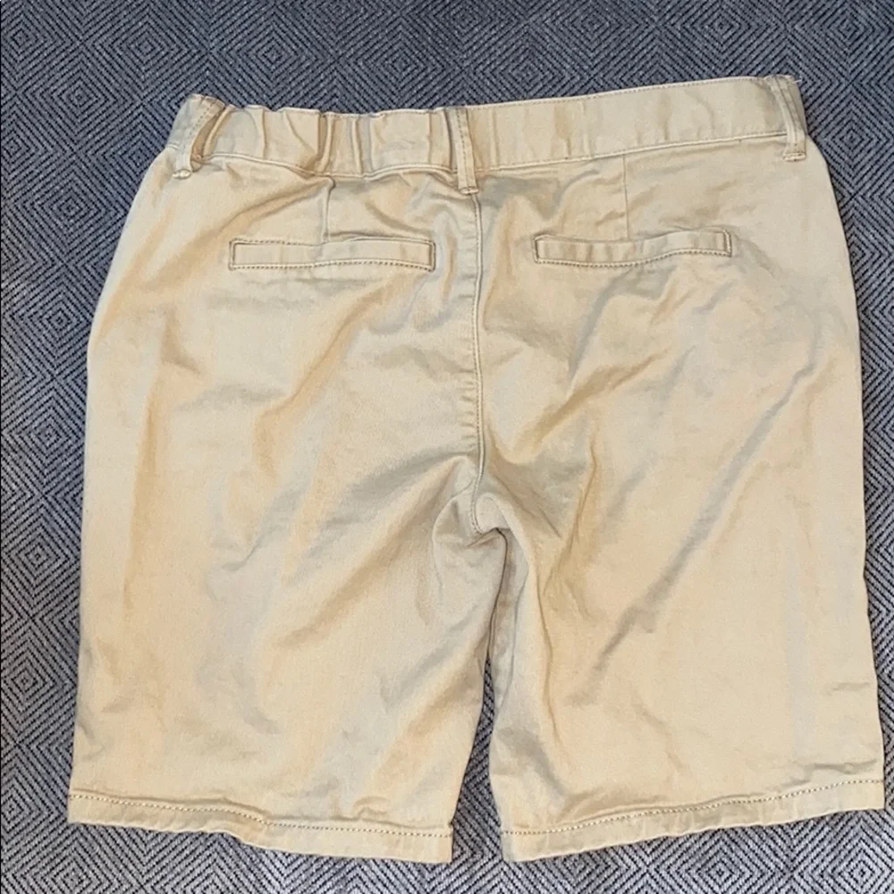 TCP tan khaki shorts‎ size 8 plus school